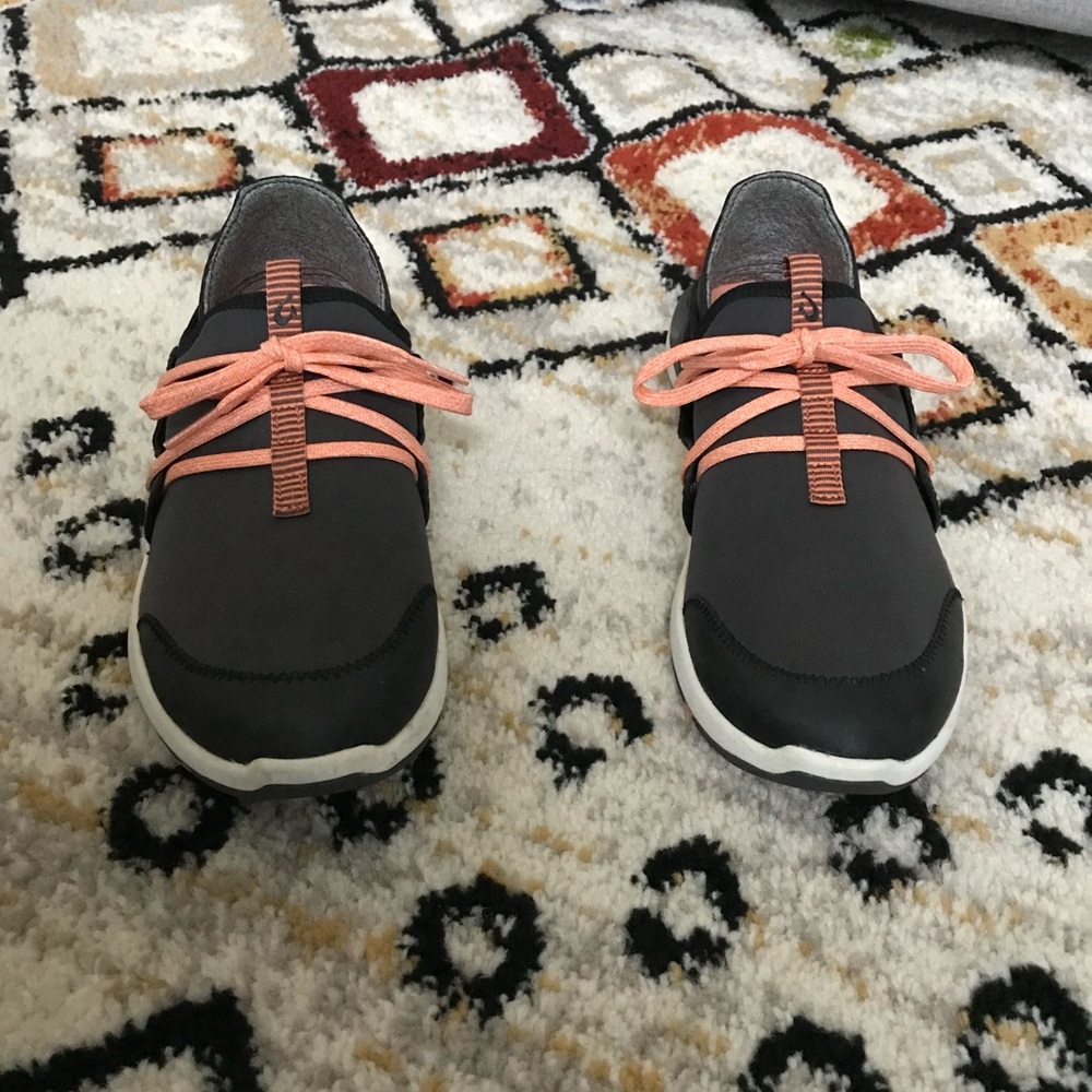 OluKai Black and Pink Athletic Shoes - Picture 4 of 9